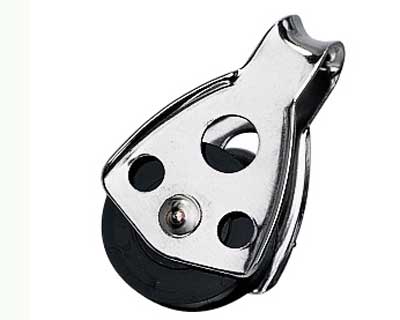 Polea para vela ligera, standard, para cabo 8 mm