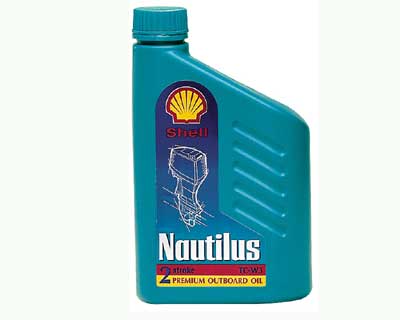Aceite para motores fuera borda de 2 tiempos gasolina. 4L