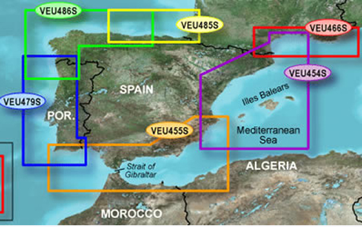 Cartucho BlueChart g2 Visi�n Small-"GARMIN"