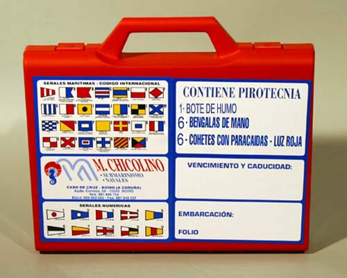 Pack de 6 Bengalas, 6 Cohetes y 1 Bote humo   ."ZONAS 3-4"