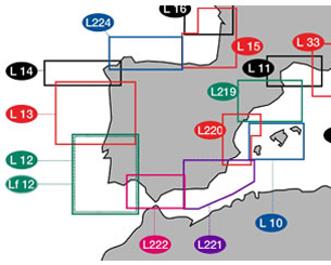 Cartucho C-MAP MAX-"Local small"-para Seiwa,Eagle...