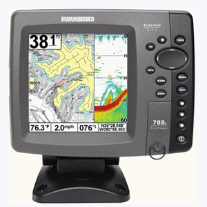 Sonda GPS-PLOTTER  HUMMINBIRD -788 Cxi- Color. antena interior