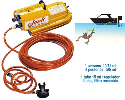 Compresor ARGILLE JACK para inmersi�n a 12 mts